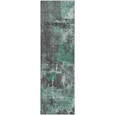 Premium Machine Washable Mayfield AMF1839 Abstract Rug