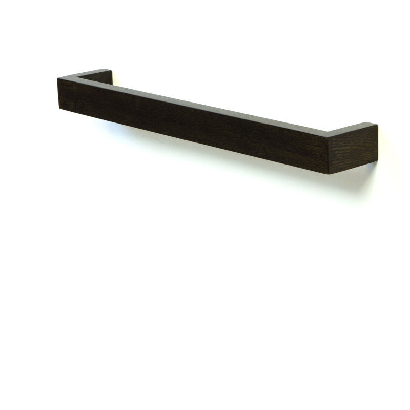 Mendocino 60cm Wood 1 Towel Bar, Dark Oak