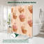 4 panneaux de paravent pliant Royal Cupcakes crémeux givré décorations de cœur toile douce séparateur de pièce cloison de protection autoportante cloison d'intimité-134512924-134512925