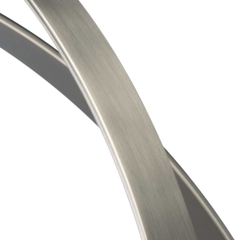 Luminaire suspendu 3 lumières Sudbury, Argent Bruni