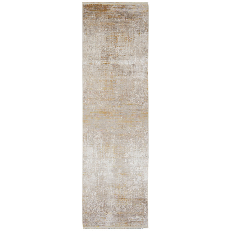 Abstract Indoor Rug, Runner 3'1" x 10'