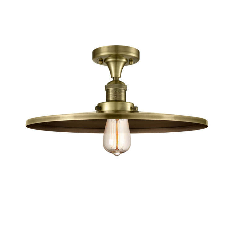 George Oliver Rouvin Semi Flush Mount | Wayfair