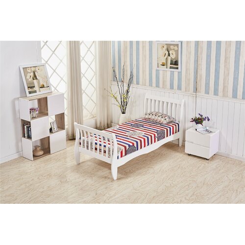 Brambly Cottage Kikkert Solid Pine Wood Single Bed Frame | Wayfair.co.uk