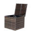 Boîte de rangement d'extérieur brune - Répond à vos besoins variés