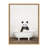 Panda Waving in Rustic Bath Framed Canvas by Amy Peterson Art Studio 18x24-1974066245