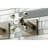 Kingston Brass Metropolitan Two-Handle 3-Hole Wall Mount Roman Tub Faucet-54822259