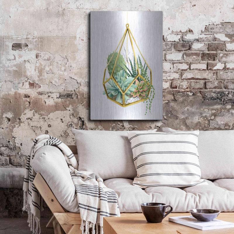 «Wild Terrarium II» par Grace Popp, H 36 po x l 24 po