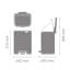 Brabantia Bo Pedal Bin-119008475-119008478-119008468