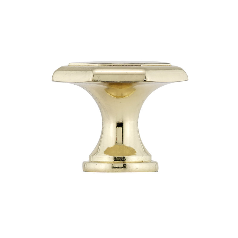 Expression 1 3/16" Diameter Round Knob, Brass