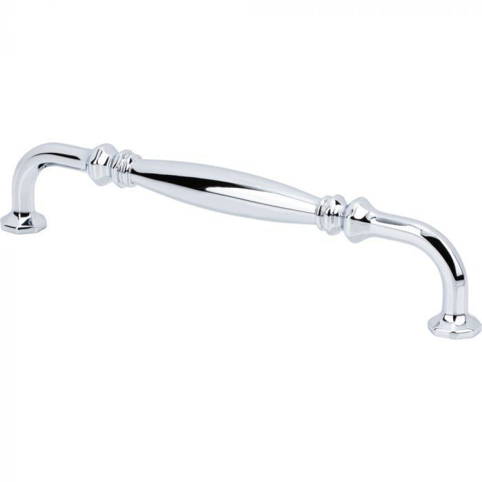 Palazzo Pull, 7 9/16", Polished Chrome