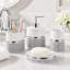 Ensemble d'accessoires de salle de bain 4 pièces Mirror Damask