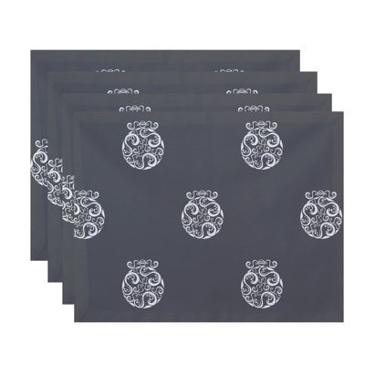 Polyester Abstract Rectangle Placemat