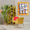 "Funtastic Groovy", art mural sur toile par Ahmad Sayeh Hussein