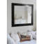 Pereyra Solid Wood Flat Wall Mirror-23033440