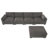 130" Modular Sectional Sofa