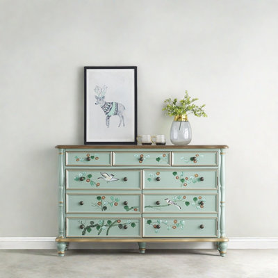 Painted Entryway Cabinet