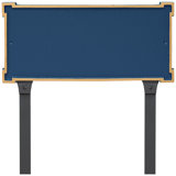 New Yorker 2-Line Lawn Address Sign