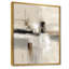 "Brown and Black Brushstroke", peinture abstraite sur toile brune-1299330949-1299330968-1299330975