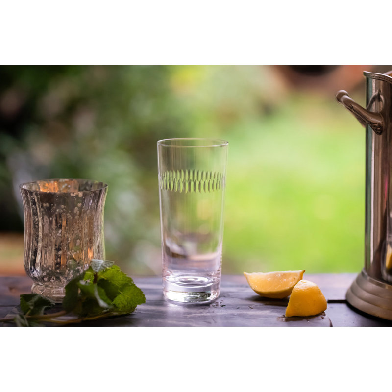 Handmade Crystal Highball Glass