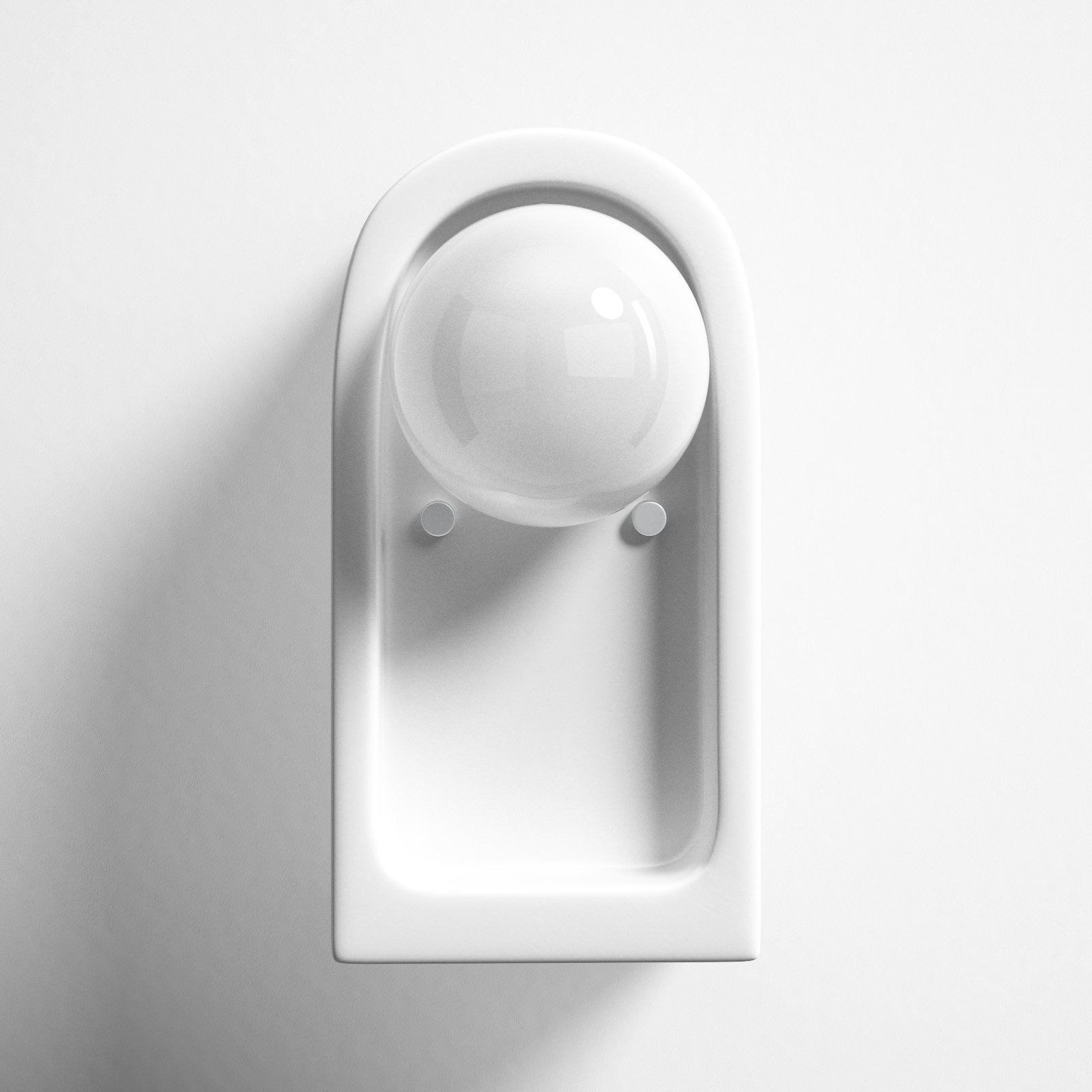 Rosalino Single Light Ceramic Sconce, Matte White