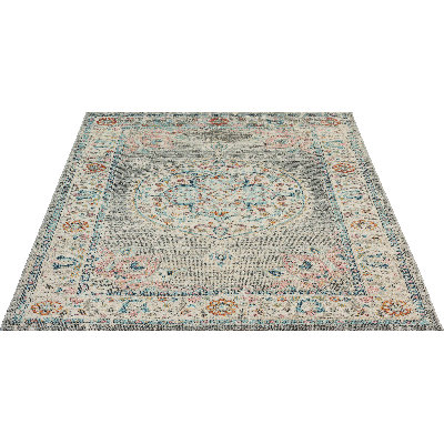 Kemp Power Loom Grey Rug