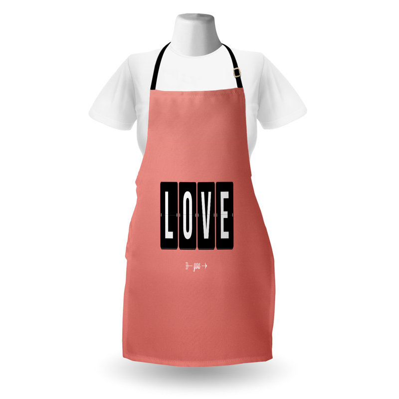 No Pattern Bib Apron
