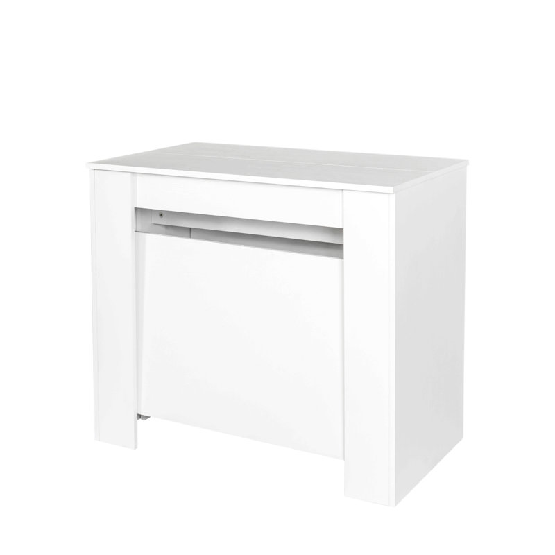 Multifunctional Extendable Console Table, Gray Wash