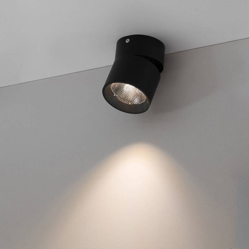 Gardel directionnel et projecteur, Noir
