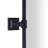 Rectangluar 30" H x 20" W Pivot Bathroom Vanity Mirror Metal Framed Black Tilting Wall Mirror with Sqaure Pivot Hardware
