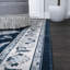 Tapis bleu marine / ivoire Yeghivart French Cottage-387525703