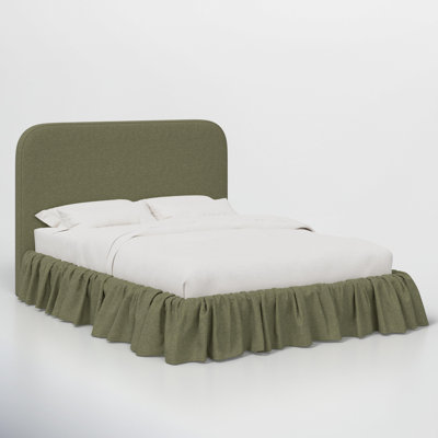 Maggie Ruffle Platform Bed by Birch Lane