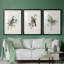«Spring Song Blue Bird» - ensemble de photos encadrées-384428552-384428558