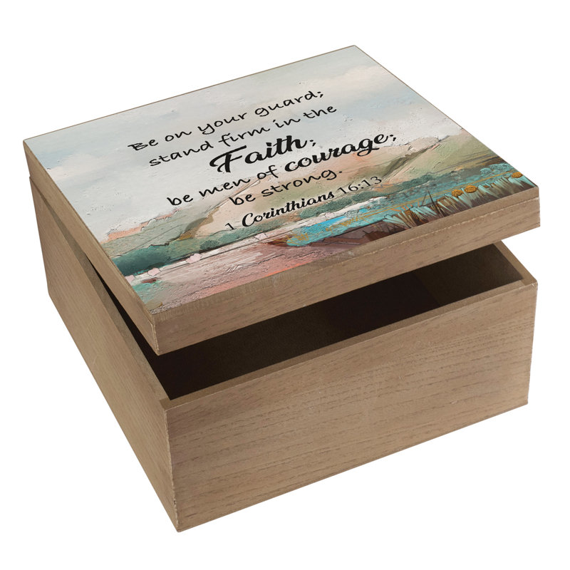 Manufactured Wood Memory Box