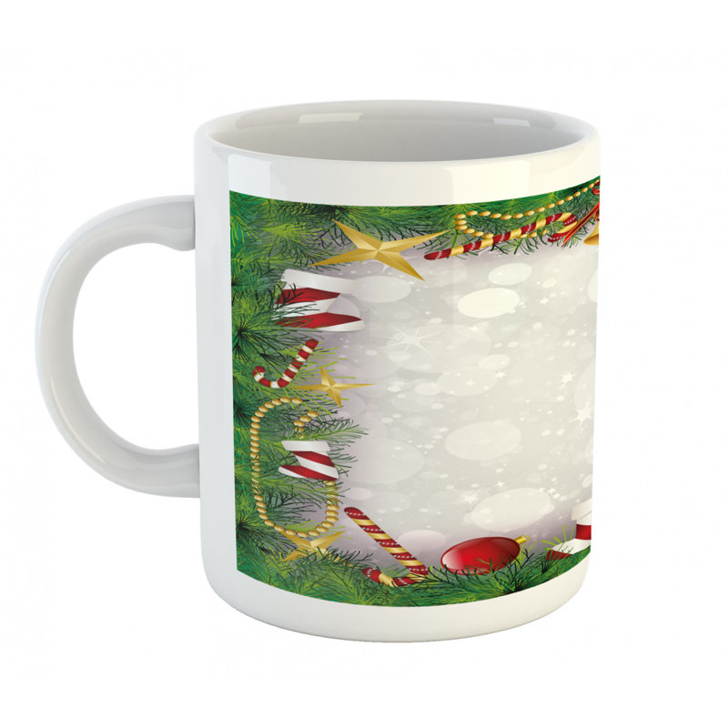 Grande tasse à café xmas réveillon