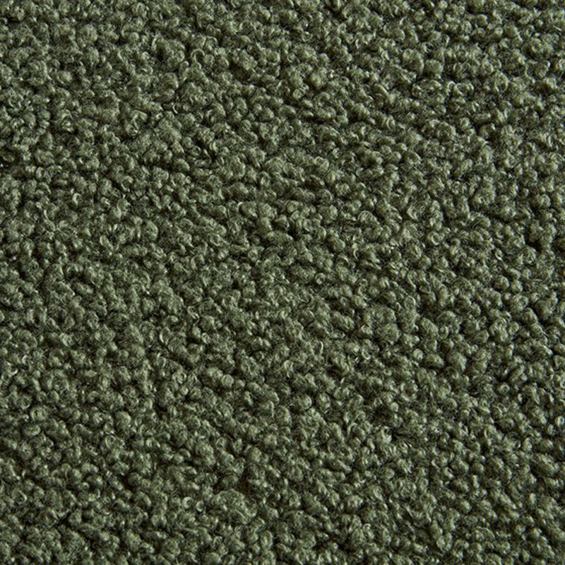 Green Boucle Upholstered Waterfall Bench 52" Wide
