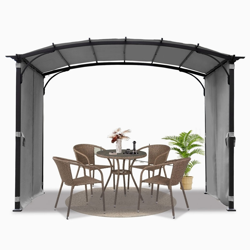 Pavillon de jardin arqué, Gris