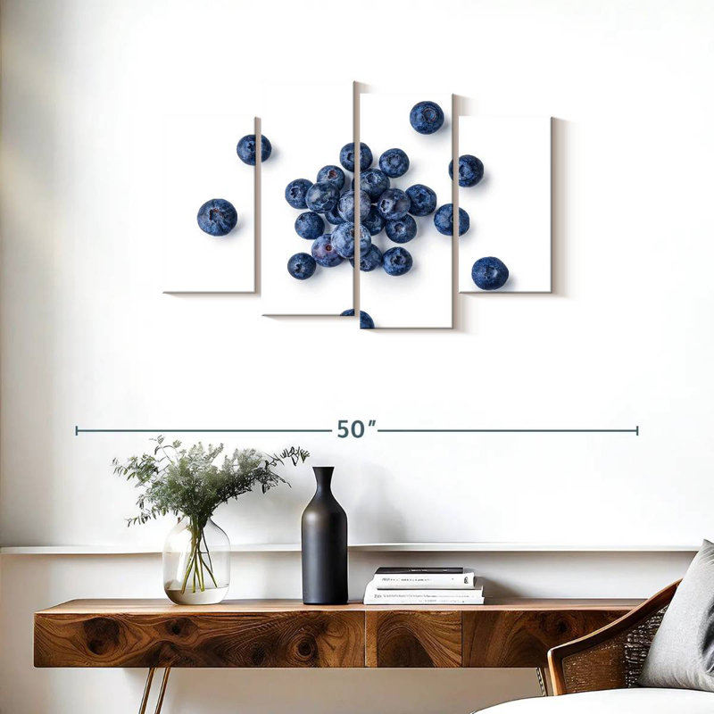 Bleuets délicieux Yarlin, H 22 po x l 36 po