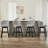Aadhvika Upholstered BarStools with Solid Wood Frame-104100028-104100024