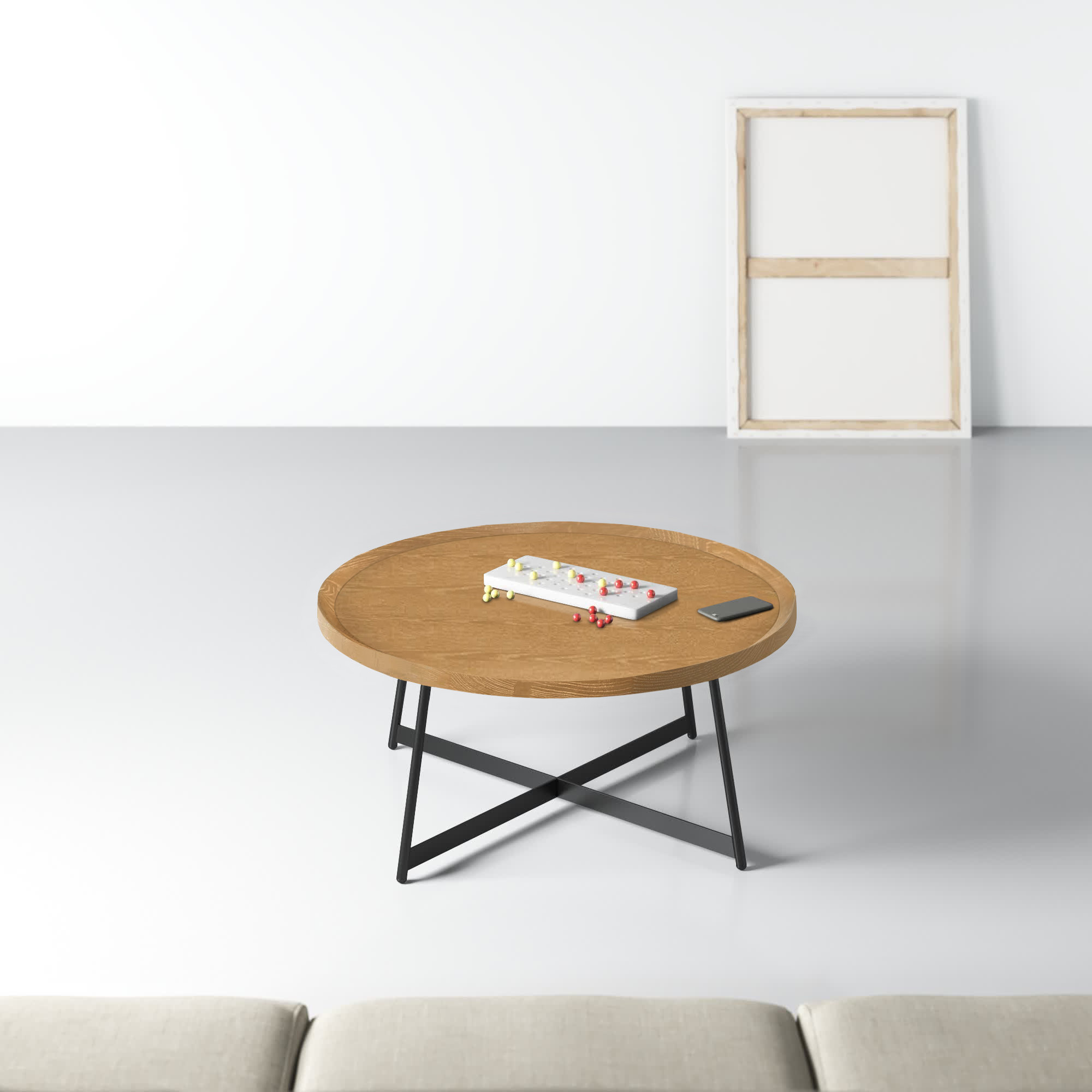 Xavier Coffee Table, Oak