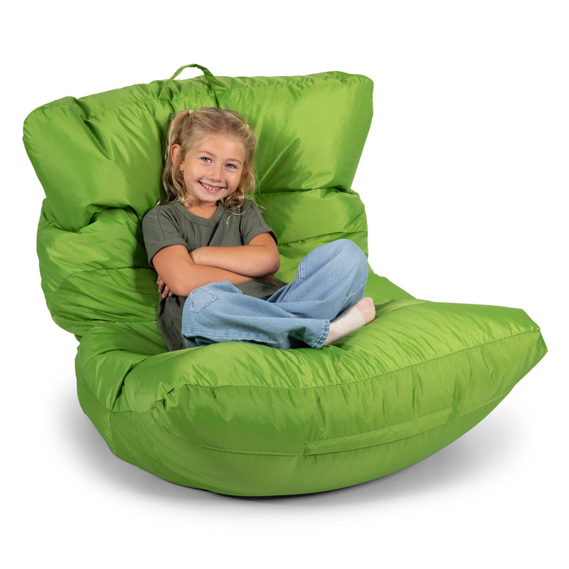 Big Joe Roma Bean Bag Lounger, Spicy Lime Smartmax