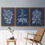 «Foliage Chintz I», ensemble de 3 peintures sur toile encadrées-1773229191-1773229190