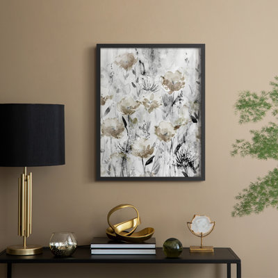 Artisanal Garden I, reproduction encadrée - bois massif