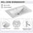 40" Wall Mounted Single Bathroom Vanity with Ceramic Top-630181581