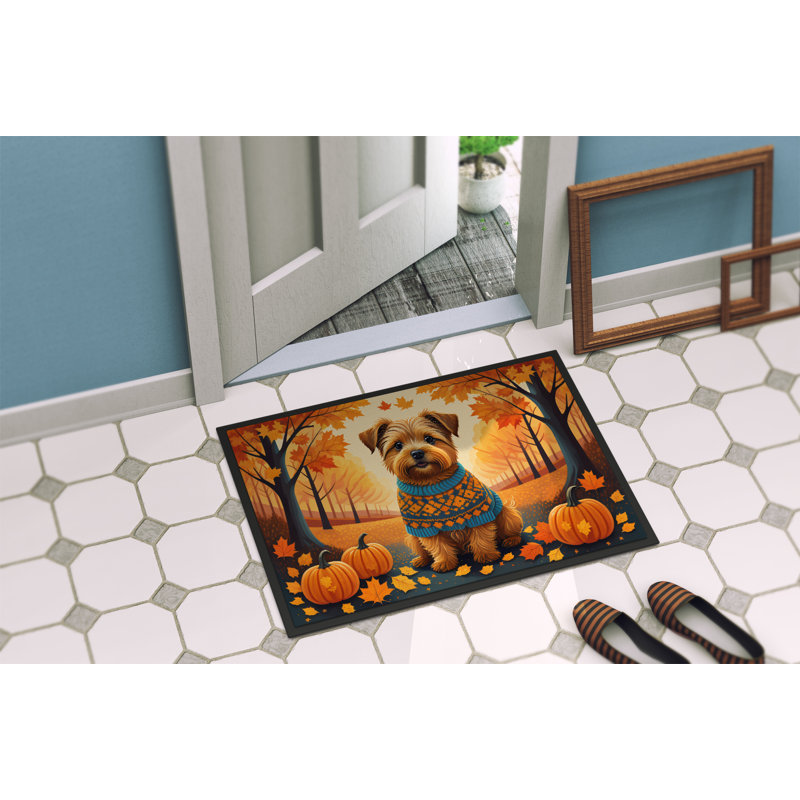 Oberto Non-Slip Doormat, 18" W x 27" L