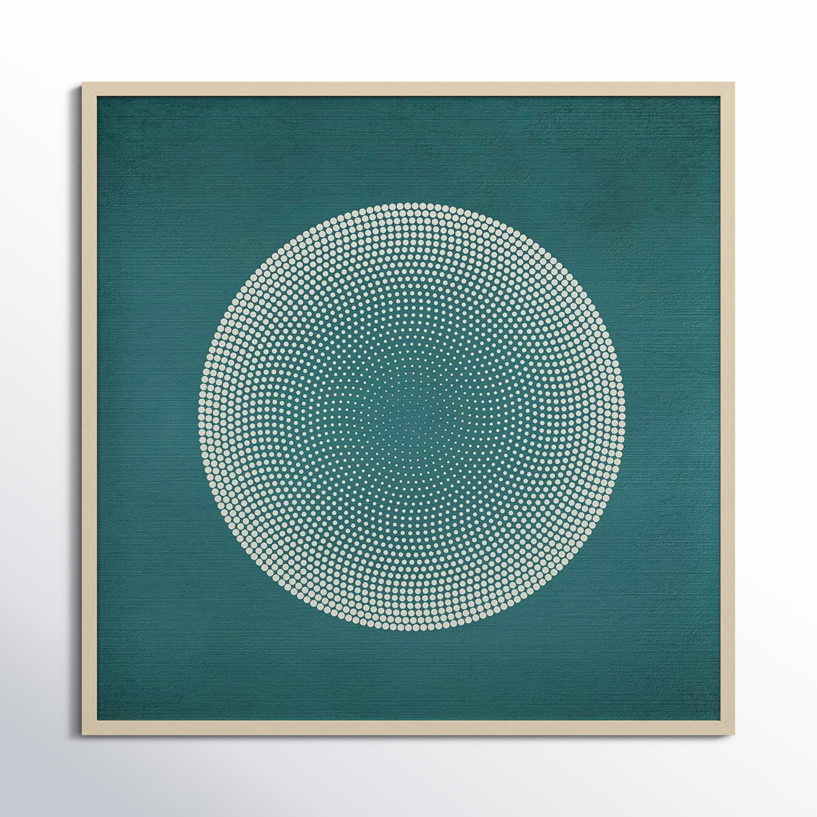 Circles Print by Incado, Brown, 41" H x 41" W x 1" D