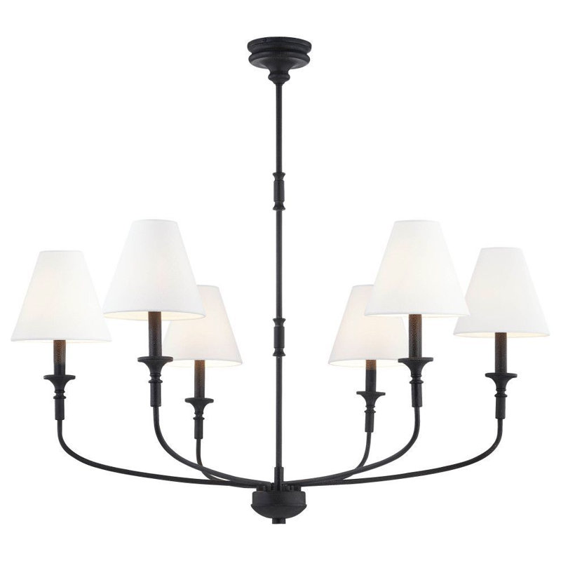 6 - Light Dimmable Classic / Traditional Chandelier