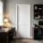 32 in. x 80 in. x 1-3/8 in. Shaker White Primed 2-Panel Wooden Interior Door Slab,Package contains one door Slab