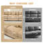 Canapé modulaire surdimensionné en forme de L de 130 po en forme de L avec repose-pieds et 9 coussins décoratifs, canapé en velours côtelé doux-360190107