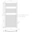 Greenough Curved Towel Rail Heated Towel Rails