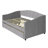 Upholstered Daybed Twin Size With Two Drawers And Wood Slat-1858904577